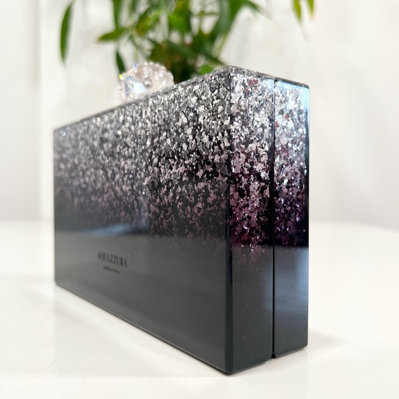 AQUAZZURA Tequila Crystal-Embellished Clutch Bag - Picture 6 of 16